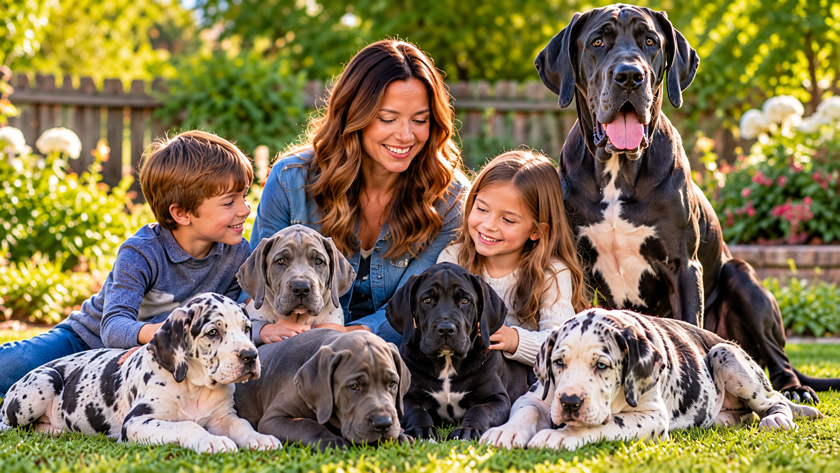 Family-raised Great Danes at Mainely Danes